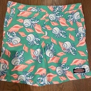 Vineyard Vines | Swim Trunks Beach Print Men's Size Small (8 - 10) surfing E